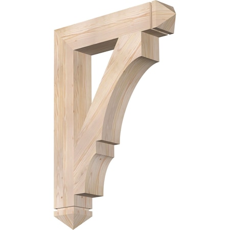 Ekena Millwork Balboa Arts & Crafts Smooth Bracket, Douglas Fir, 5 1/2"W x 30"D x 42"H BKT06X30X42BOA03SDF
